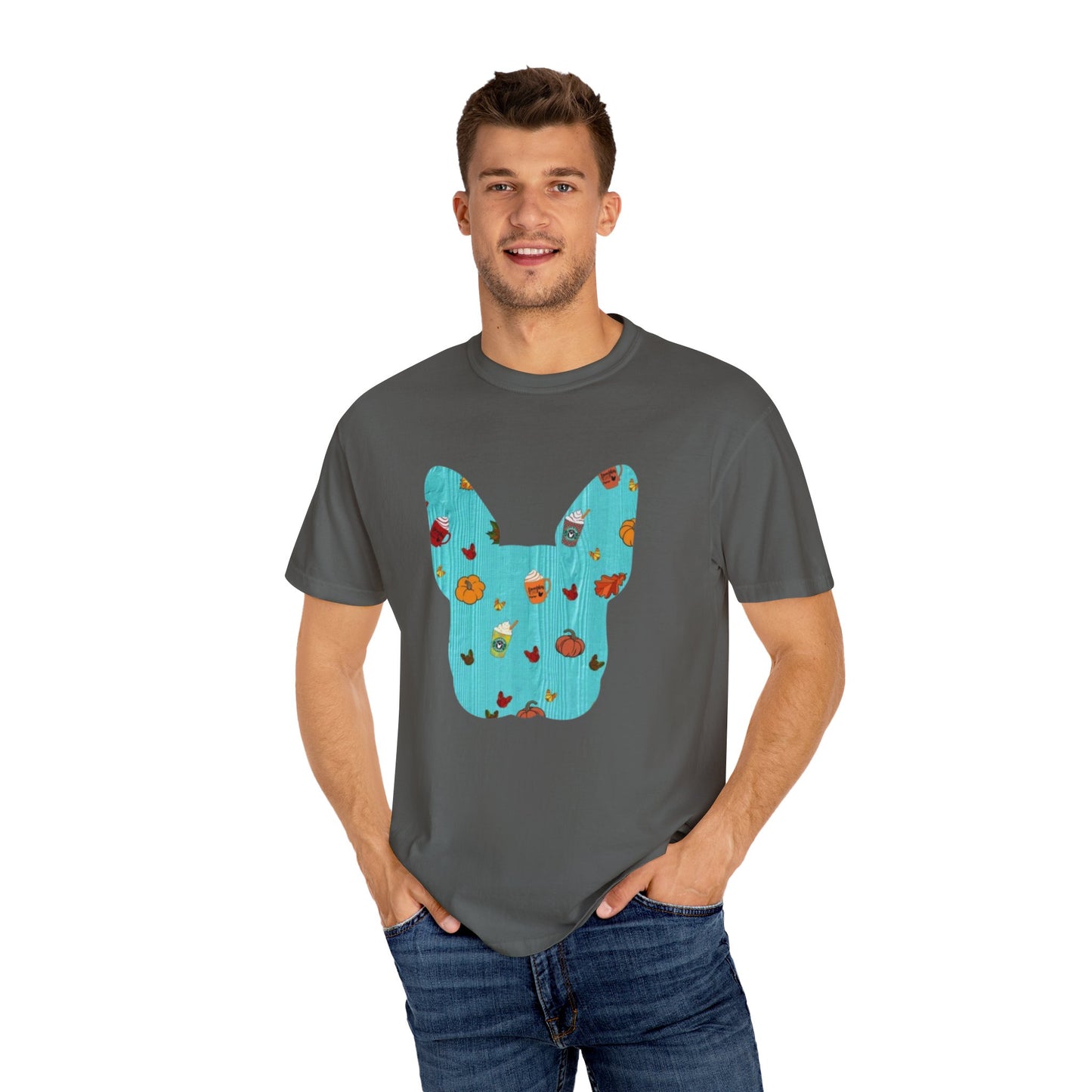 Harvest Frenchie Unisex Garment-Dyed T-shirt