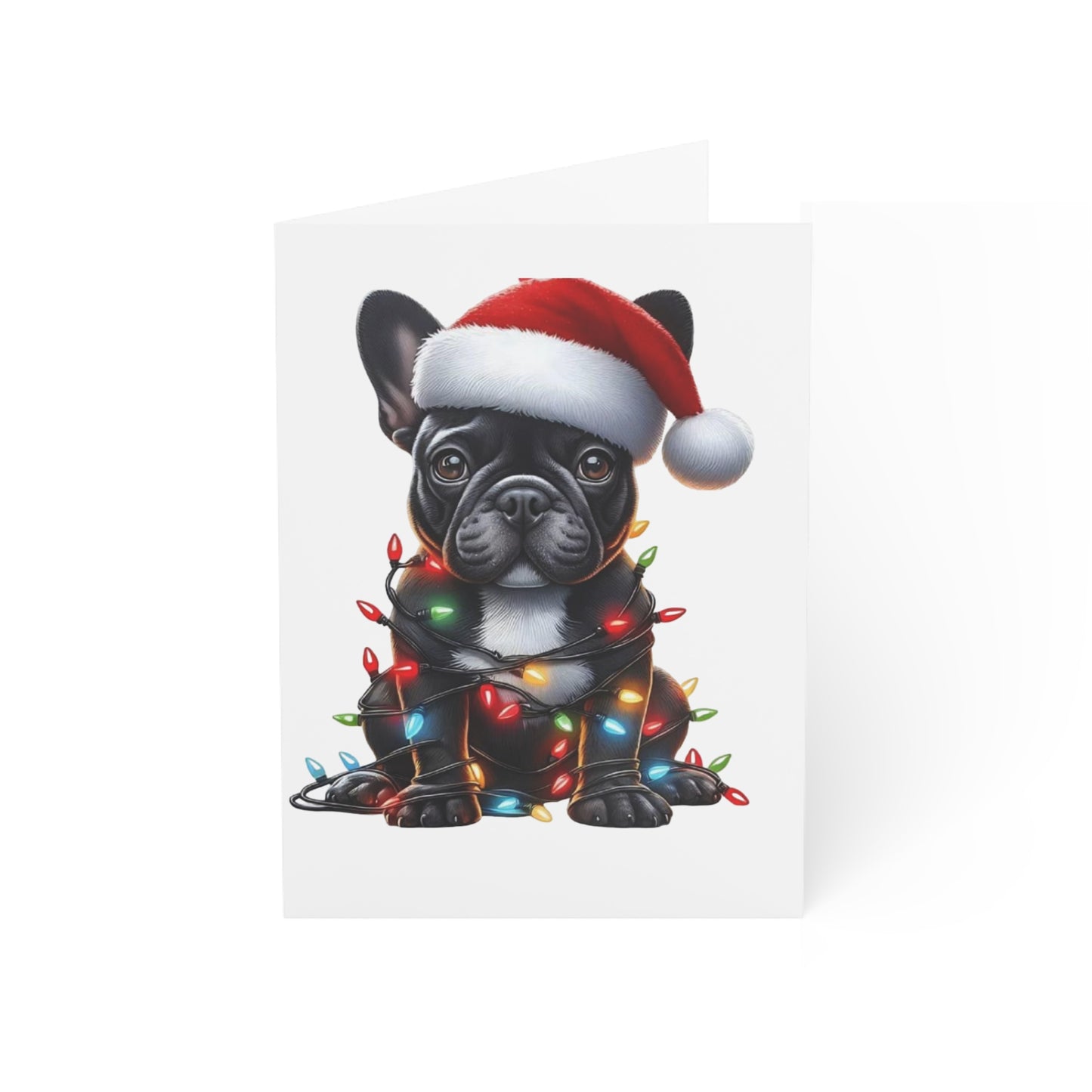 Christmas French Bulldog Greeting Cards (1, 10, 30, and 50pcs)