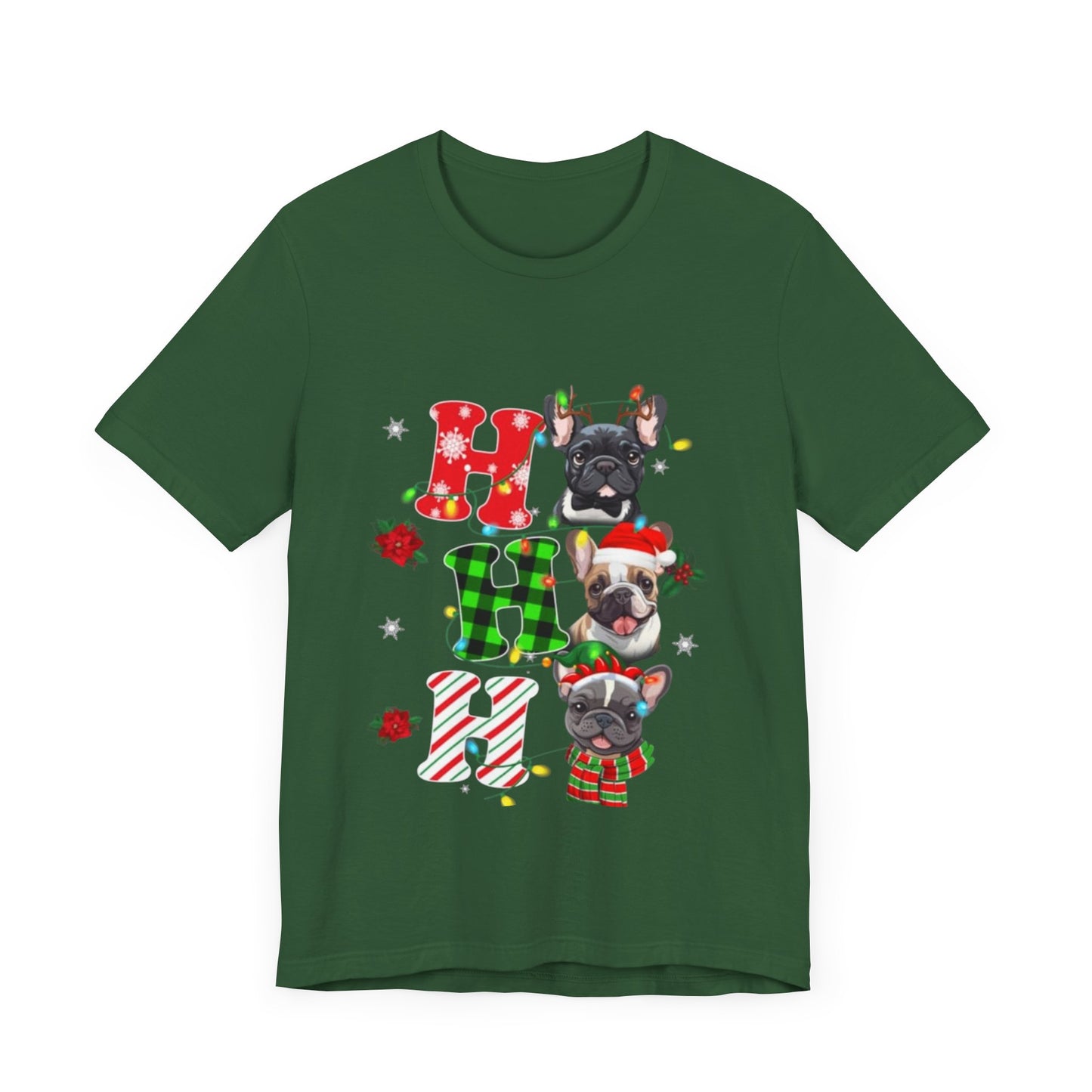 Frenchie Ho Ho Ho T-Shirt