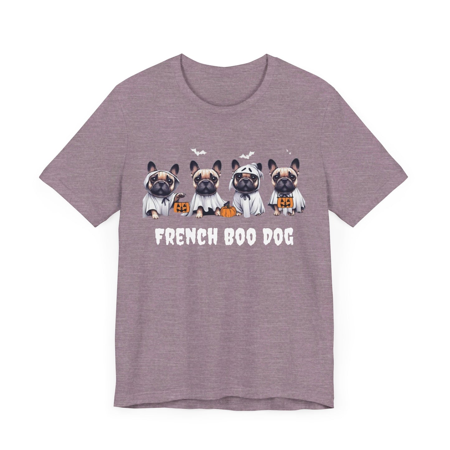 French Boo Dog Halloween Tee