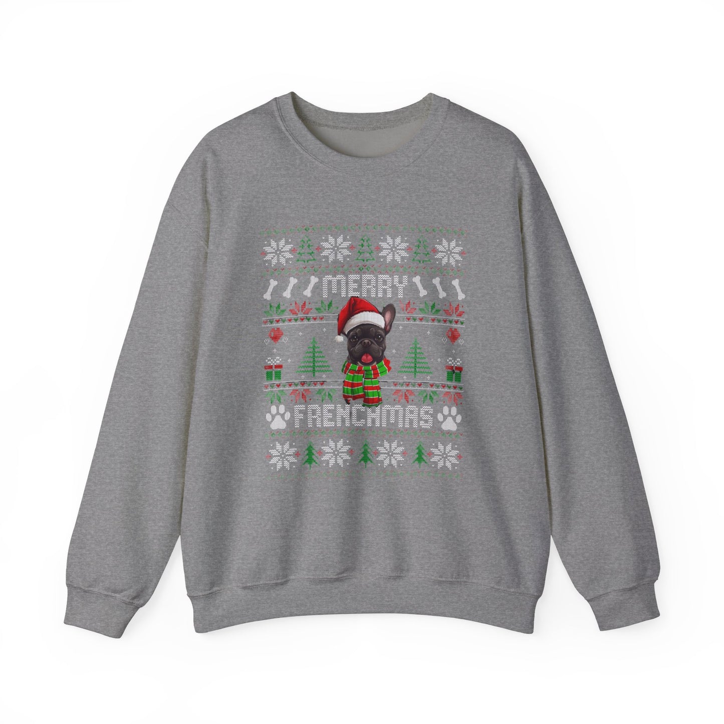 Merry Frenchmas Crew neck Sweatshirt