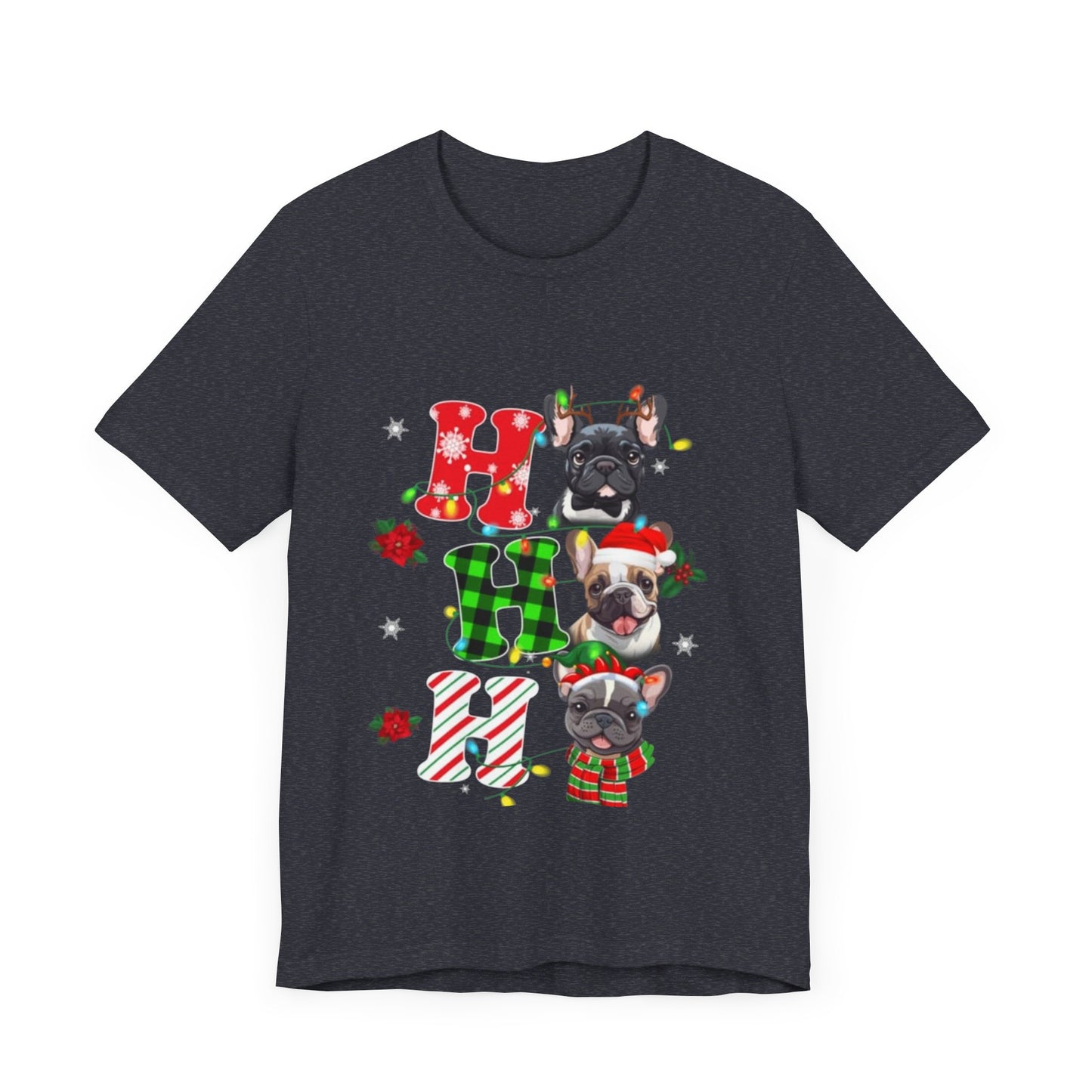 Frenchie Ho Ho Ho T-Shirt