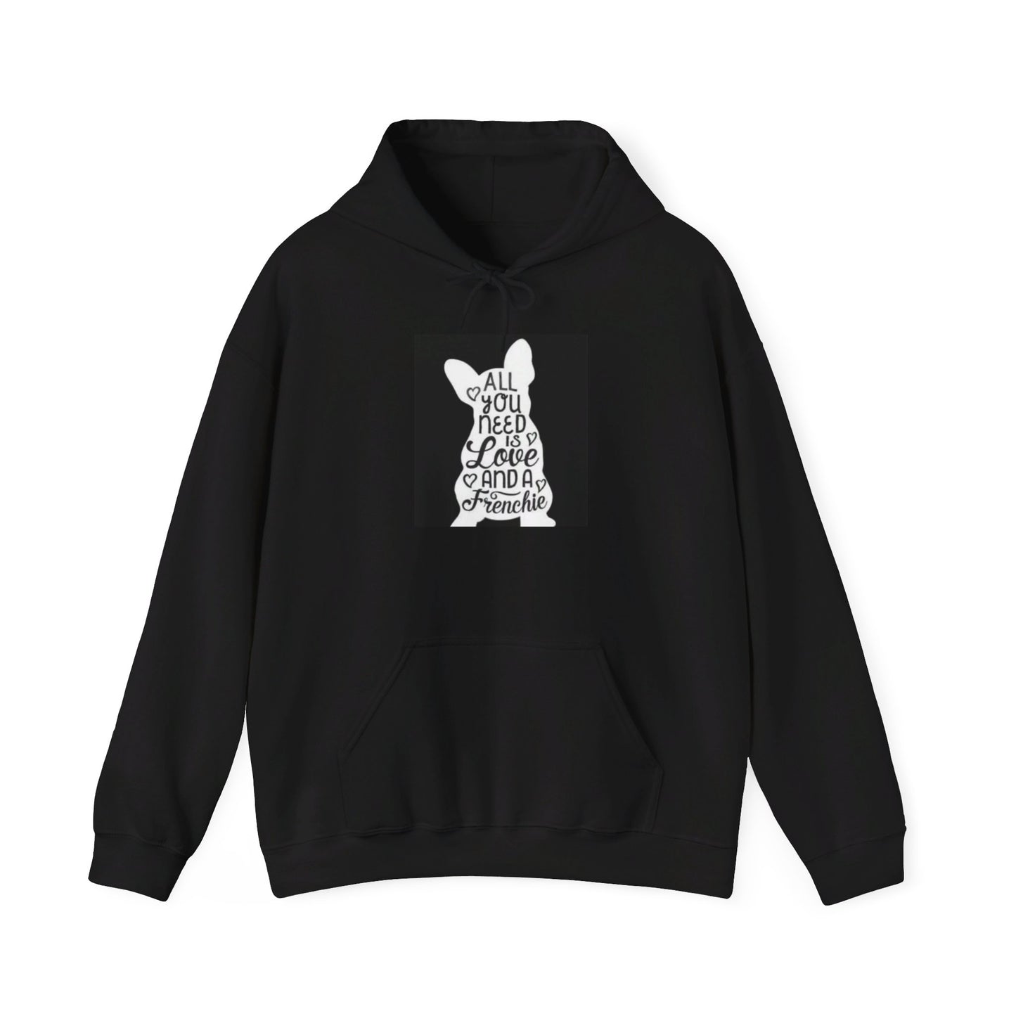 Frenchie Love Unisex Heavy Blend™ Hooded Sweatshirt