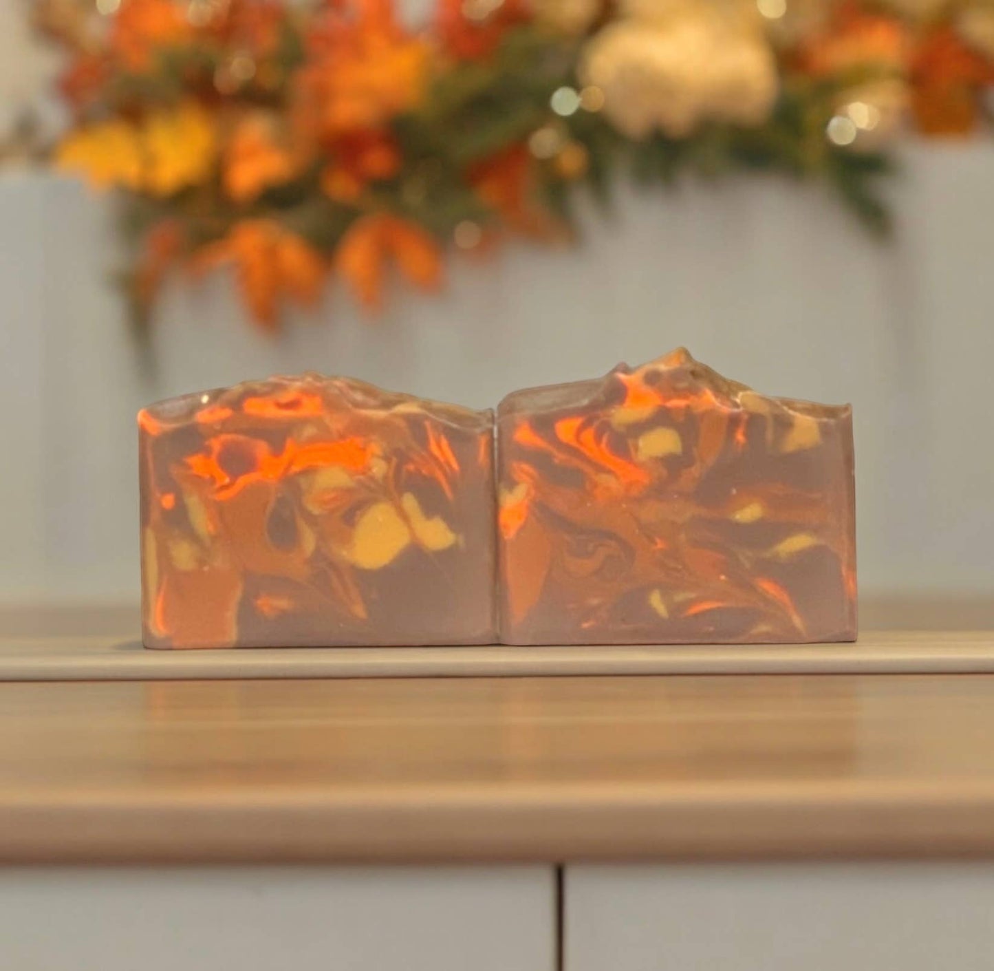 Spiced Pumpkin Eggnog Soap