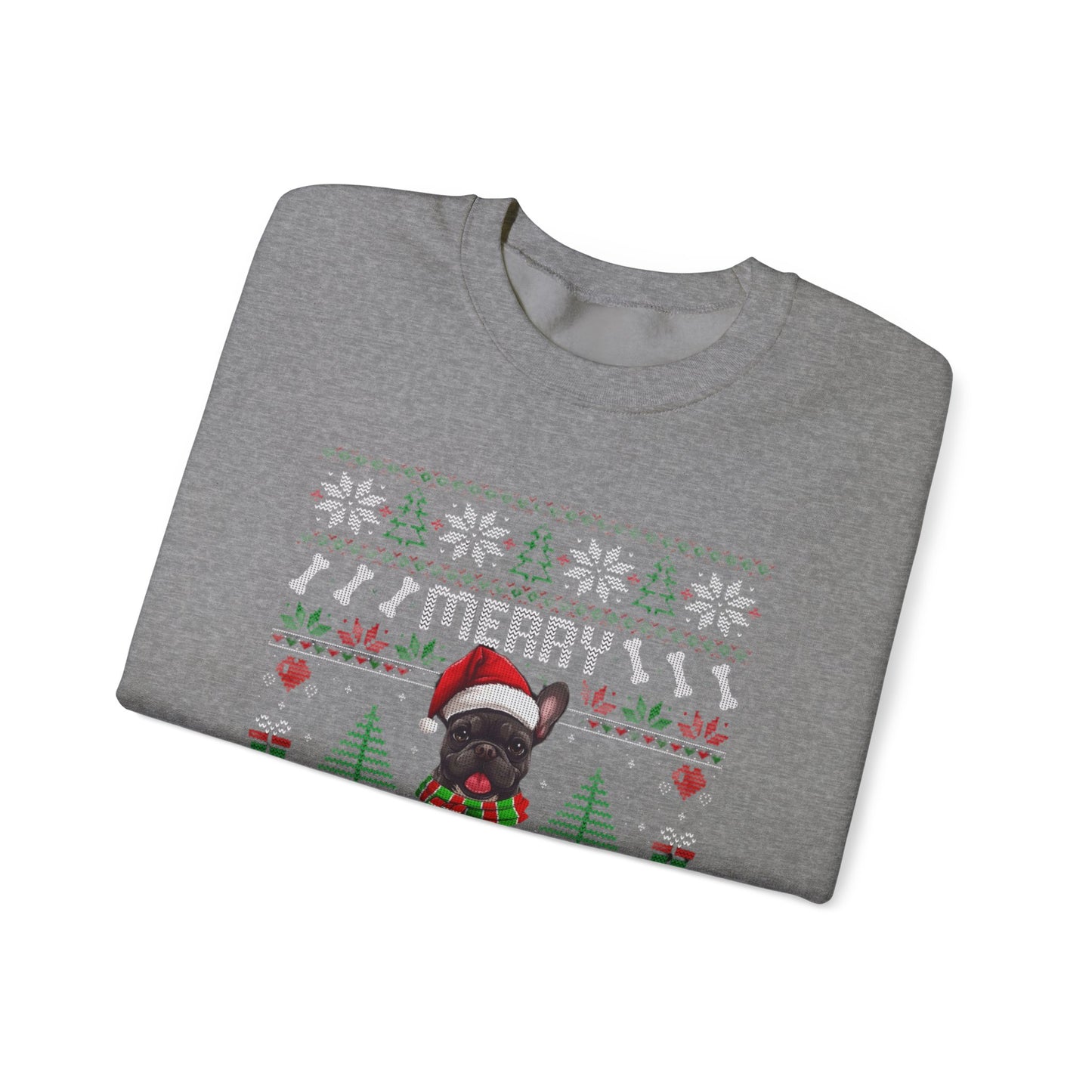 Merry Frenchmas Crew neck Sweatshirt