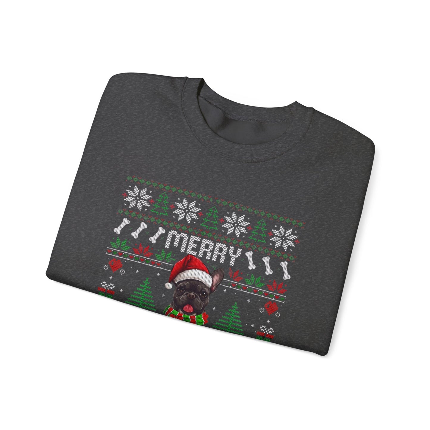 Merry Frenchmas Crew neck Sweatshirt