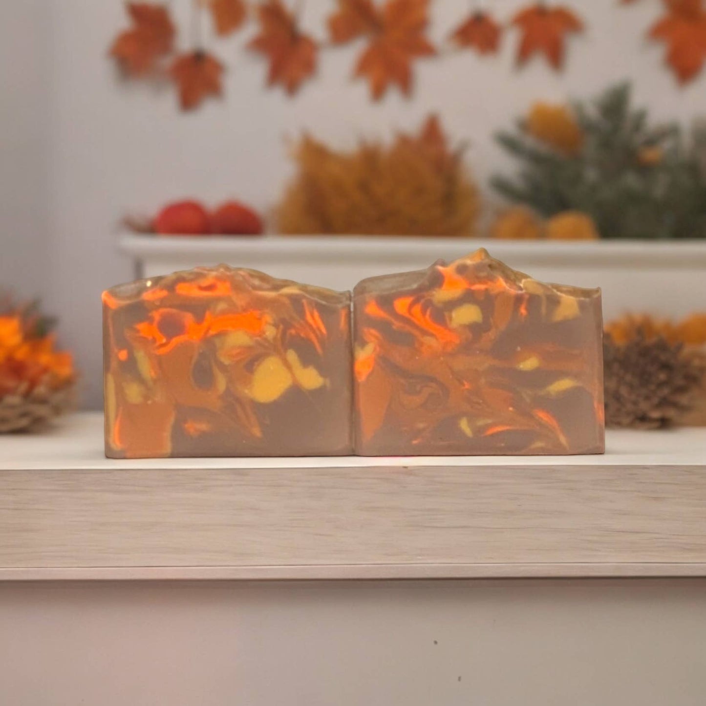 Spiced Pumpkin Eggnog Soap