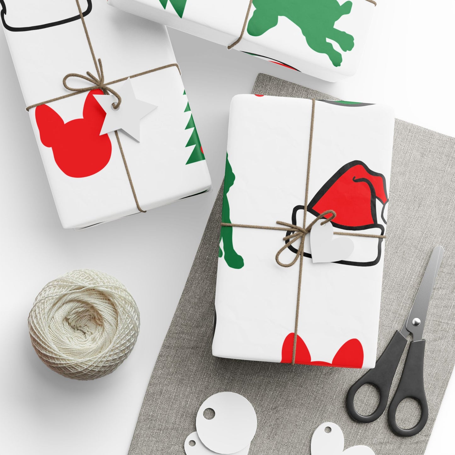 Wrapping Paper - Festive Frenchie