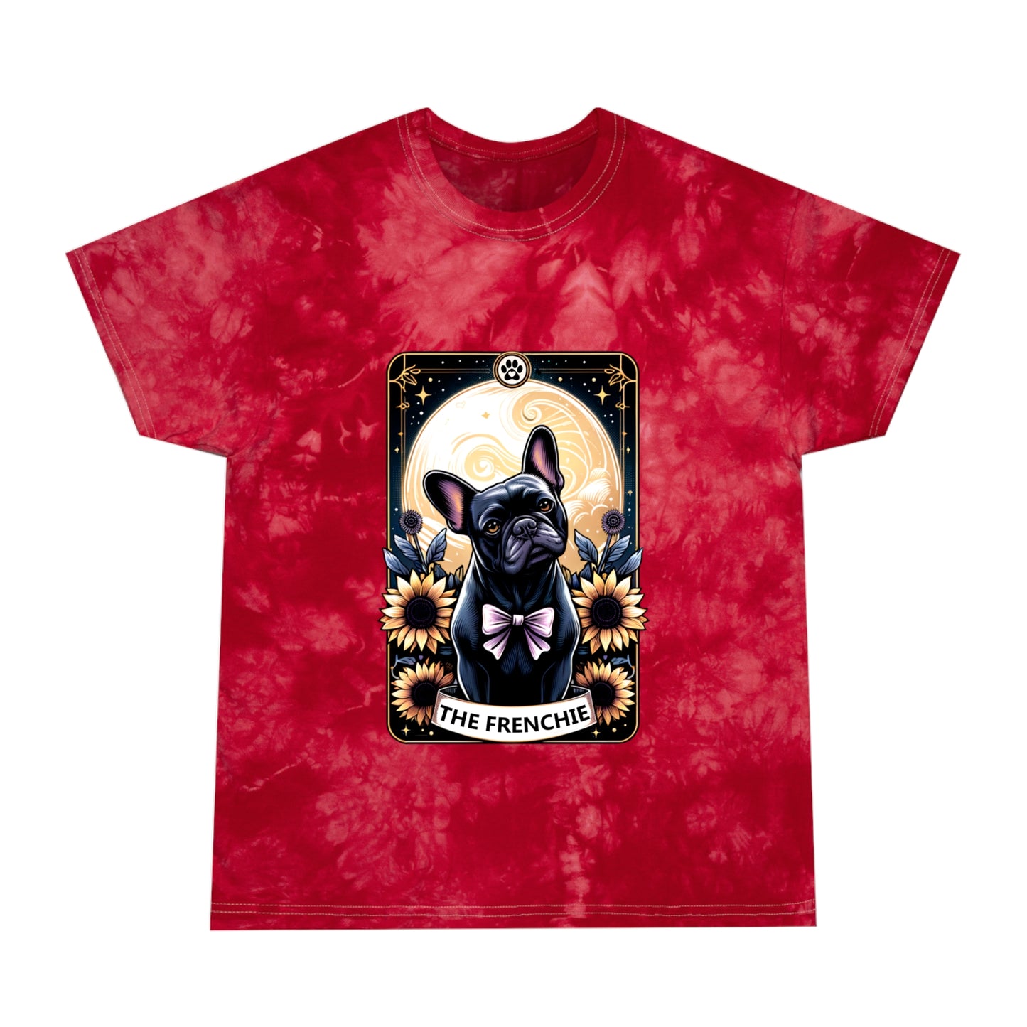 The Frenchie Crystal Tie-Dye Tee