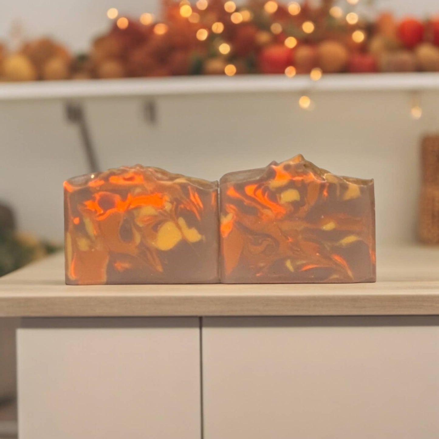 Spiced Pumpkin Eggnog Soap