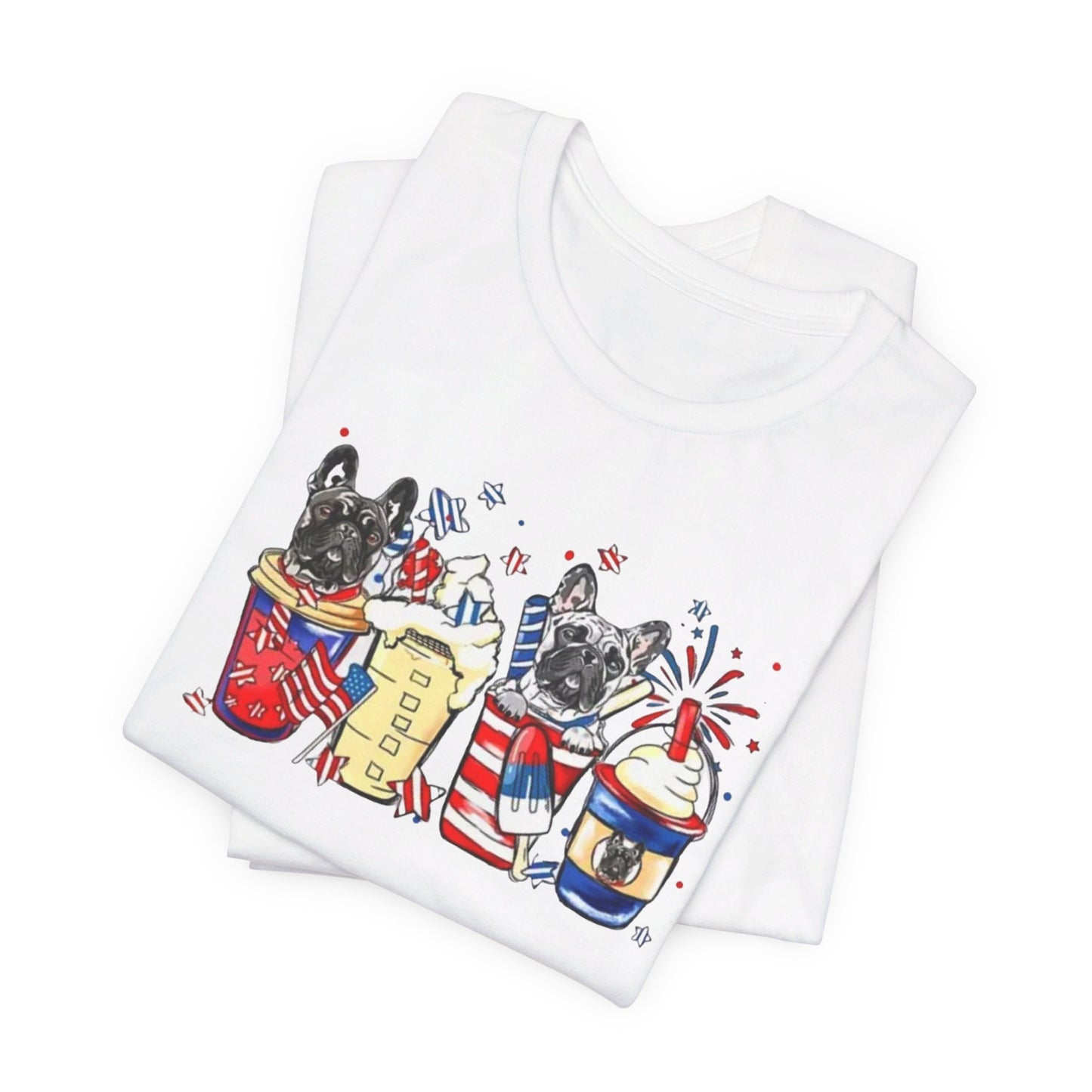 Frenchie 4th Unisex Jersey Short Sleeve Tee