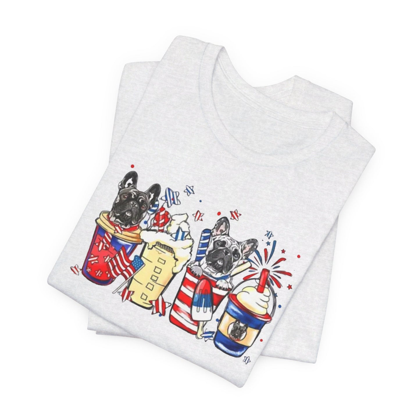 Frenchie 4th Unisex Jersey Short Sleeve Tee