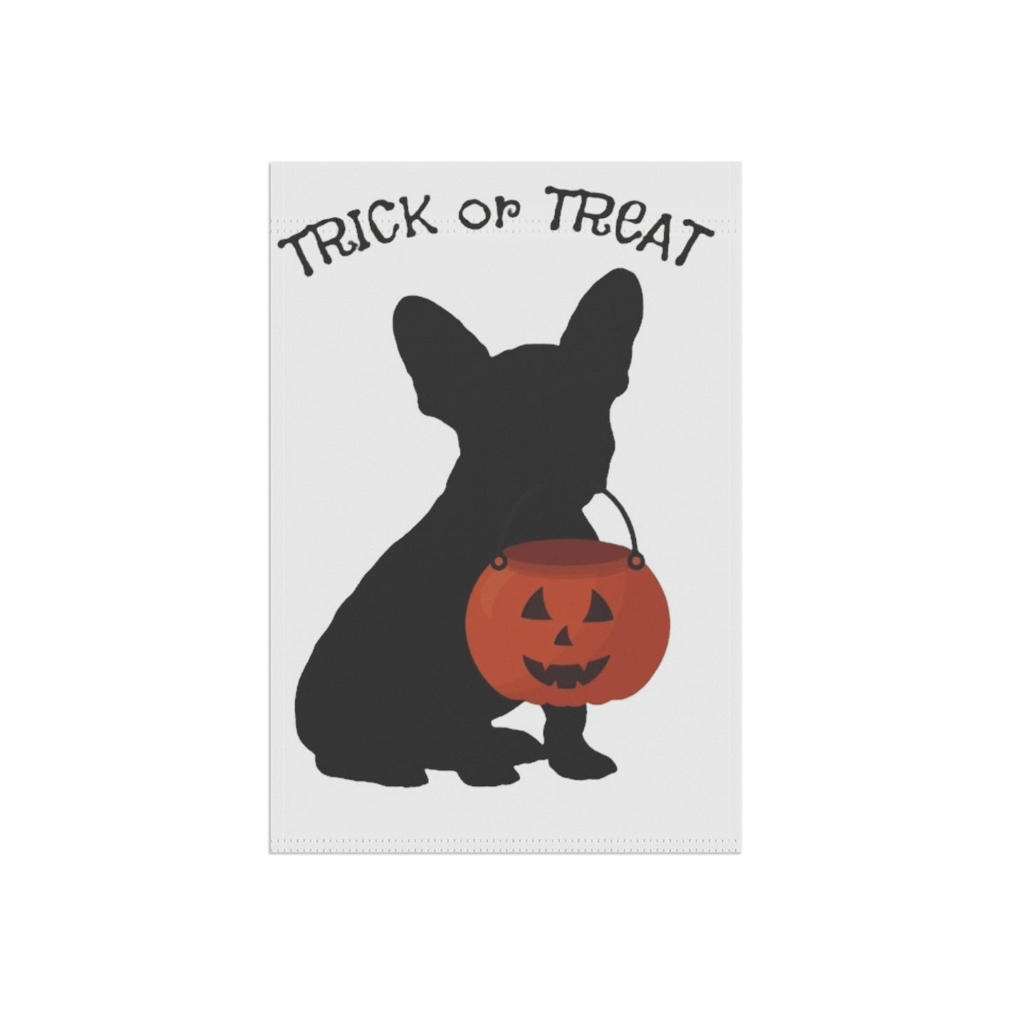 Frenchie Halloween Flag