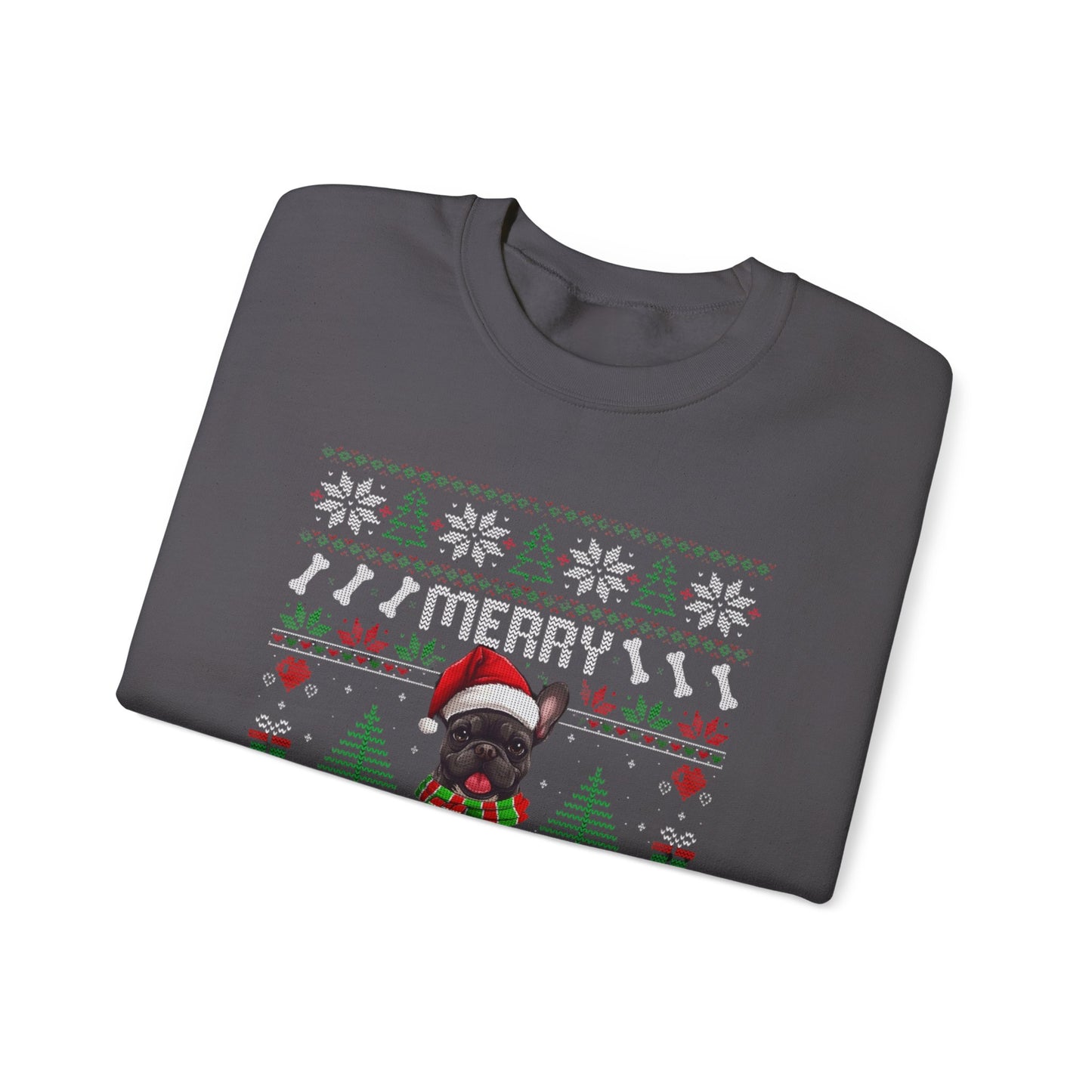 Merry Frenchmas Crew neck Sweatshirt