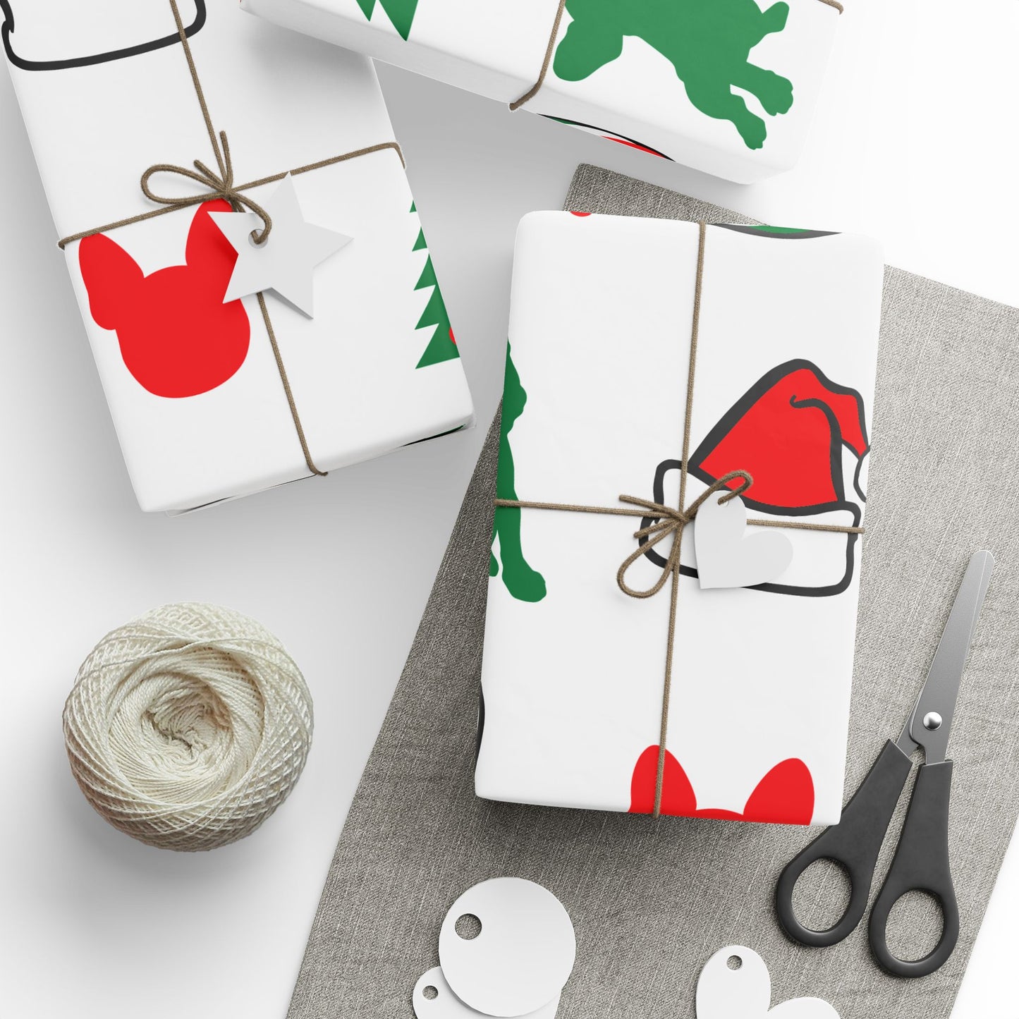 Wrapping Paper - Festive Frenchie