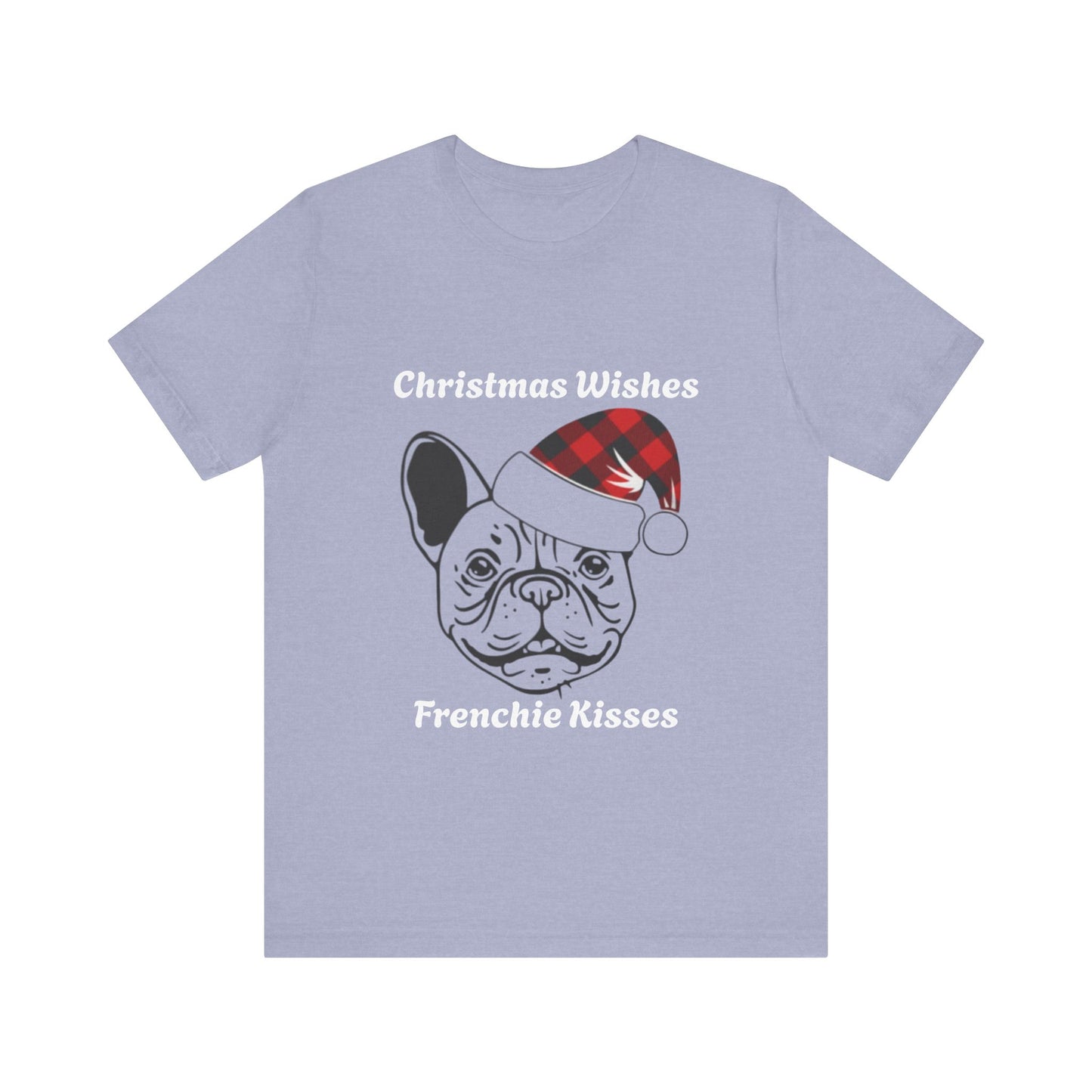 French Bulldog Santa Hat Tee