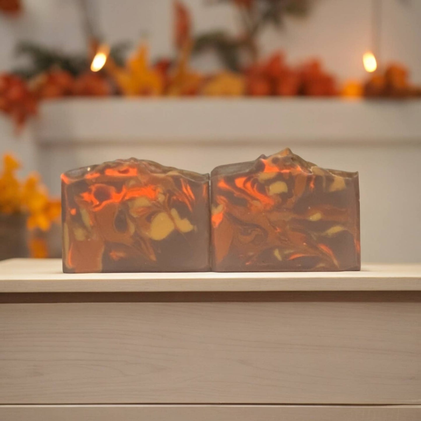 Spiced Pumpkin Eggnog Soap