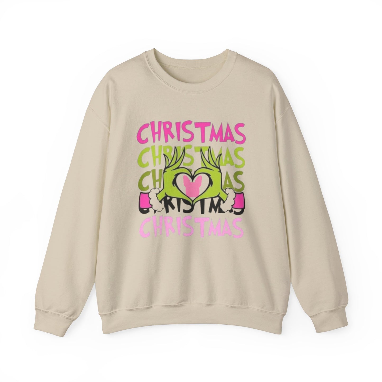 Frenchie Grinch Sweatshirt Silhouette Design