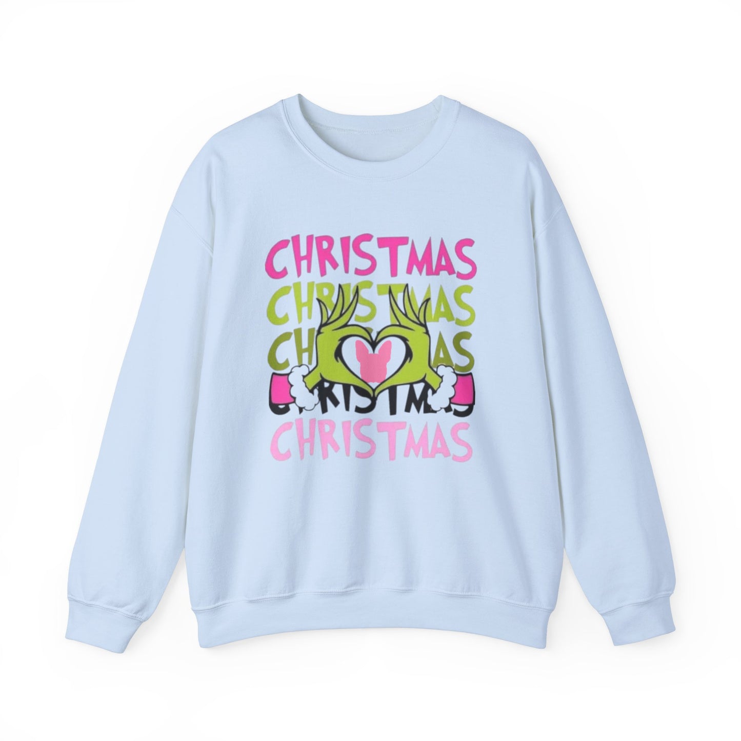 Frenchie Grinch Sweatshirt Silhouette Design