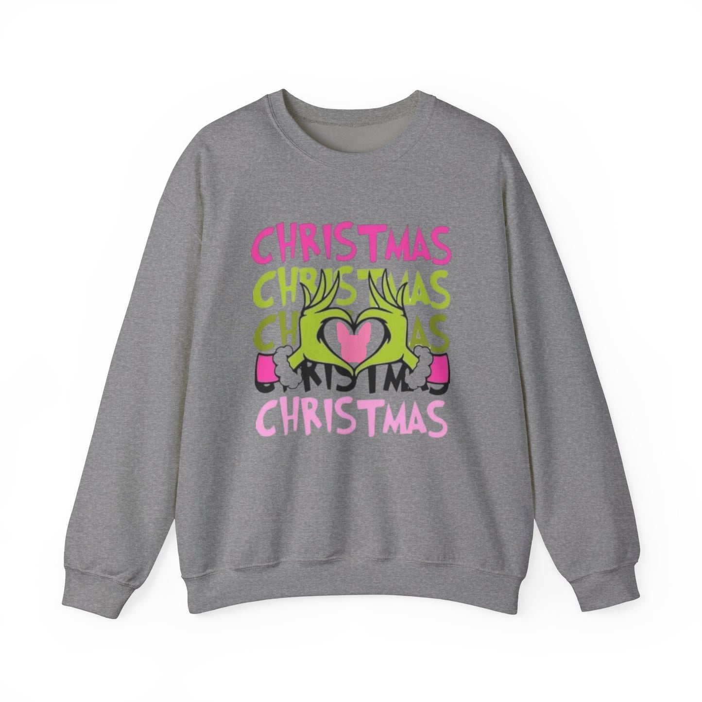 Frenchie Grinch Sweatshirt Silhouette Design