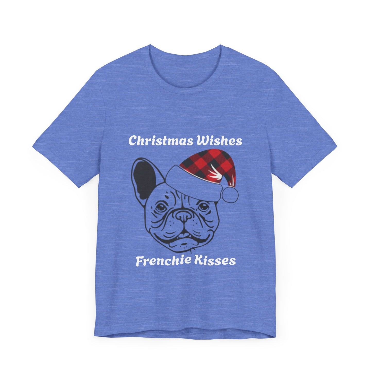 French Bulldog Santa Hat Tee