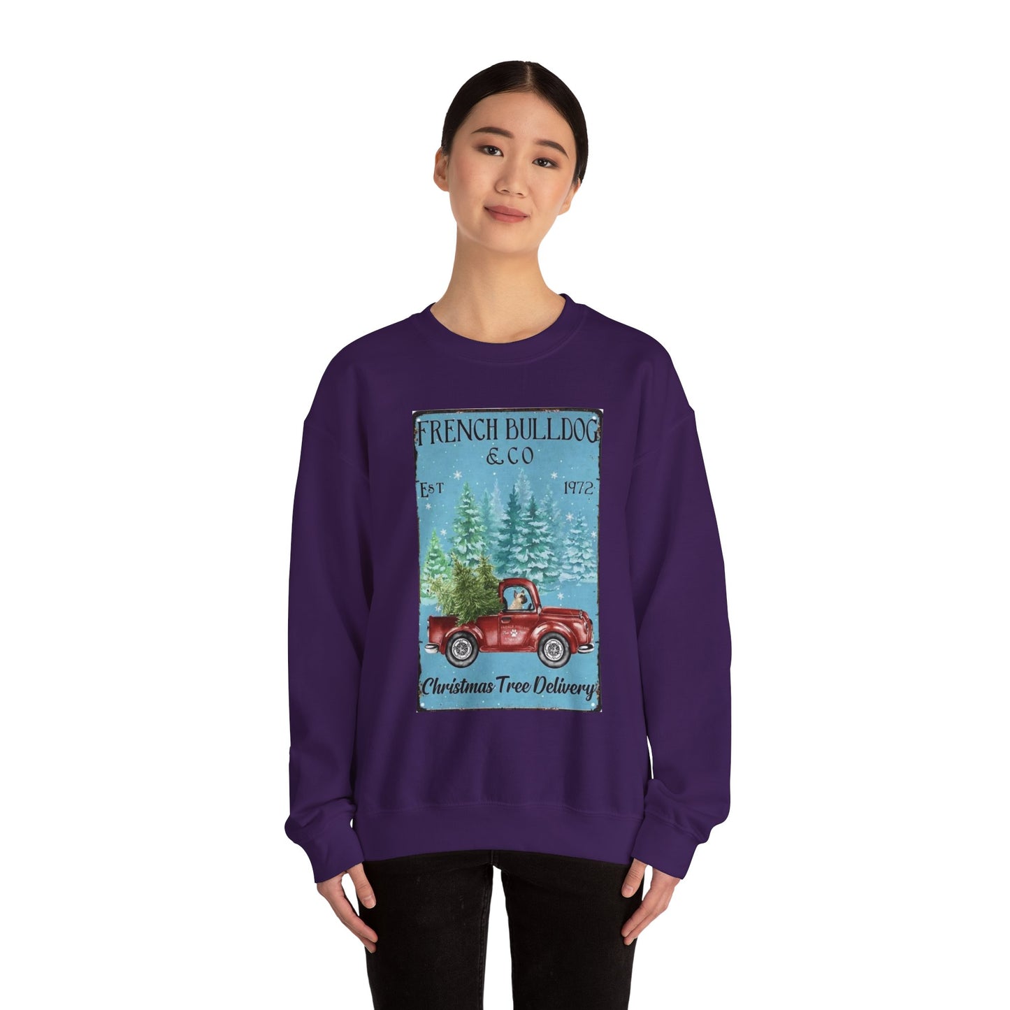 French Bulldog Crewneck Sweatshirt - Tree Company Design