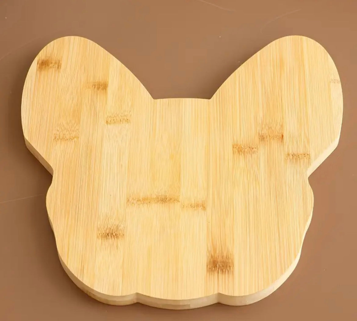 Frenchie 2 Sided Cutting Board