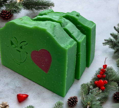 Grinch Goat Milk Soap