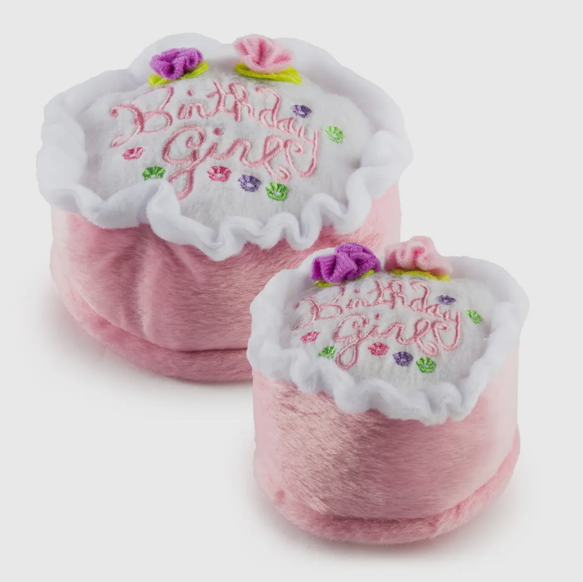 Birthday Girl Cake Squeaker Toy