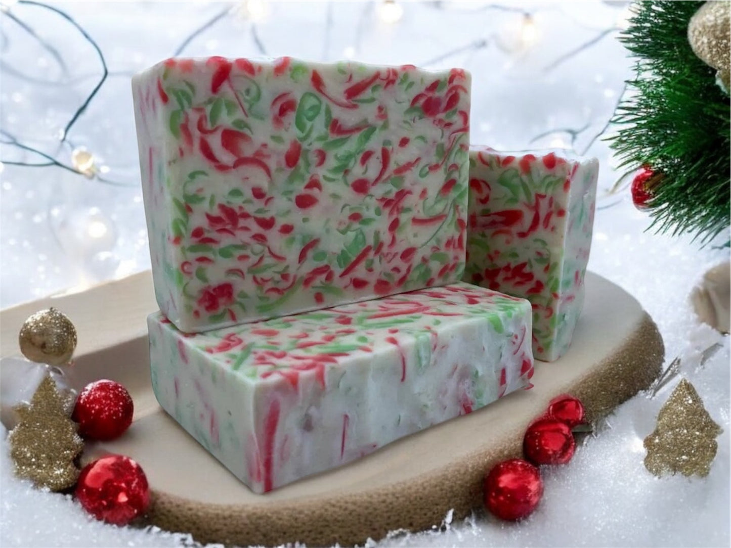 Christmas Mint Goat Milk Soap