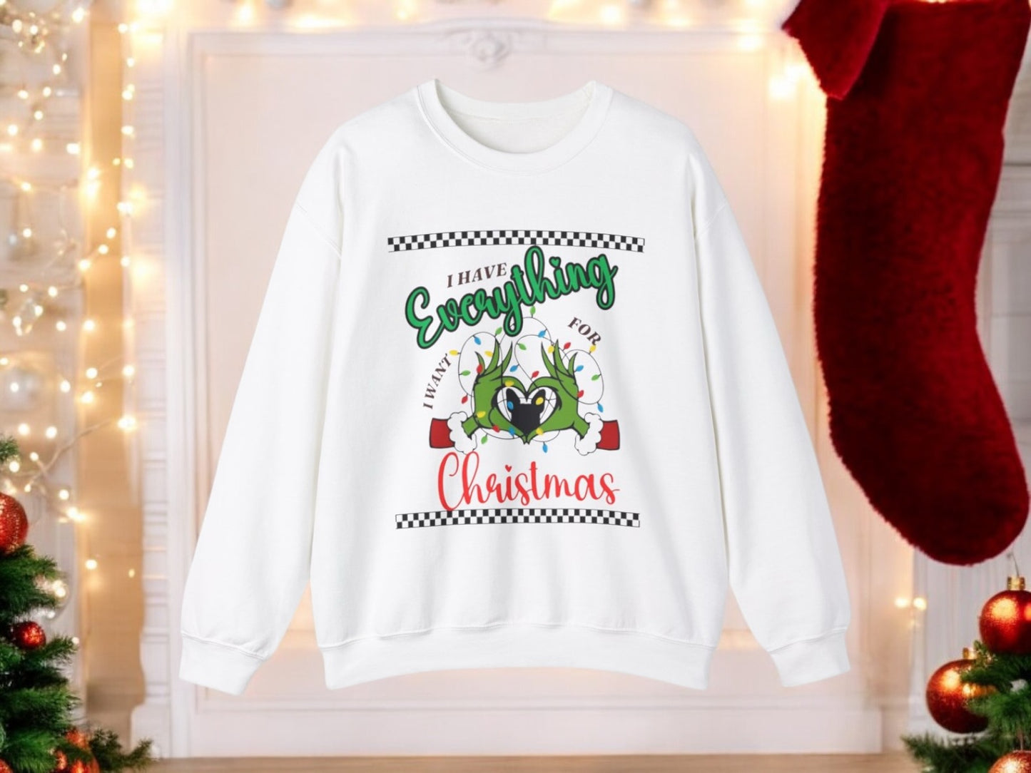 Grinch Frenchie Sweatshirt