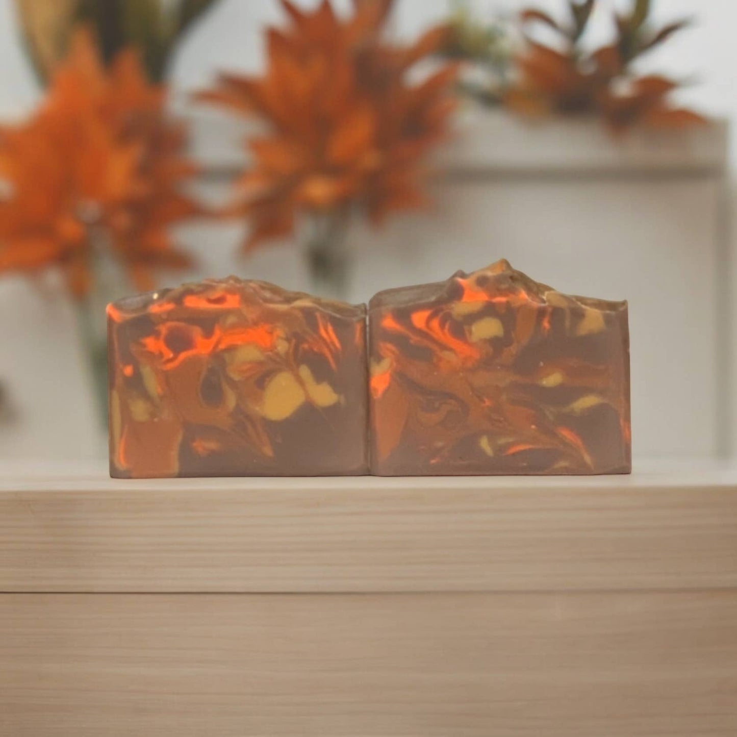 Spiced Pumpkin Eggnog Soap