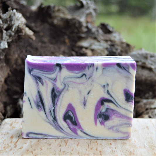 Goat Milk Soaps: Black Raspberry Vanilla