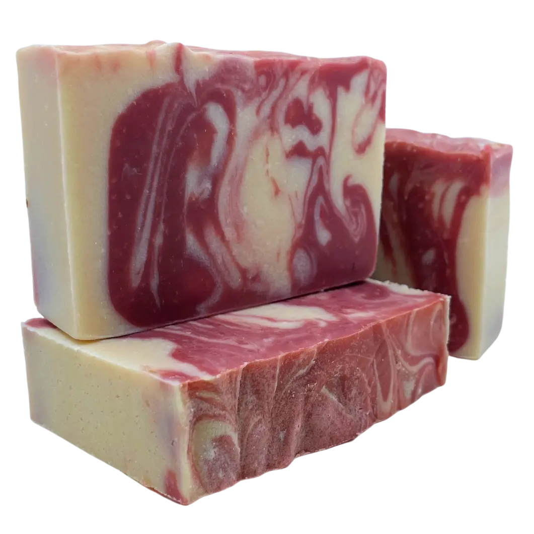 Peppermint Twist Goat Milk Soap: