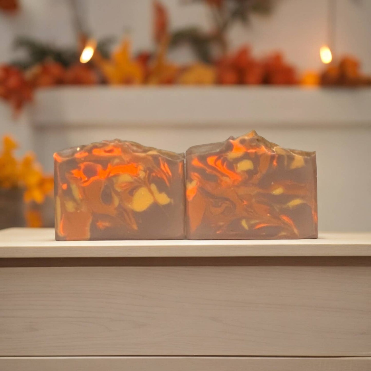 Spiced Pumpkin Eggnog Soap